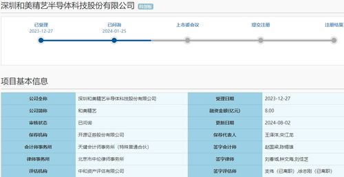 和美精艺IPO问询回应 低端产品收入占近六成，技术先进性遭监管追问